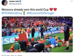 Maroko Mengguncang Dunia di Tengah Tangisan Ronaldo