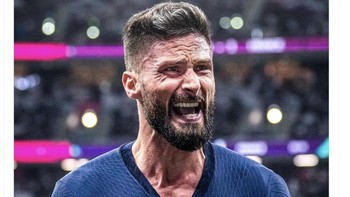 Prancis adalah juara bertahan pertama yang mencapai semifinal Piala Dunia sejak 1998. Foto: Twitter