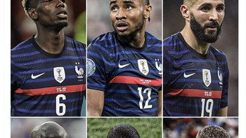 Walau banyak pemain kuncinya absen, Prancis tetap tampil hebat di Piala Dunia 2022. Foto: Twitter