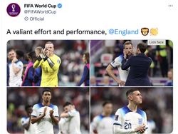 Meme Inggris Dibekuk Prancis, Wasit Diamuk Netizen