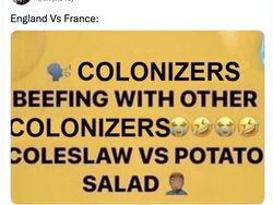 Meme Inggris Dibekuk Prancis, Wasit Diamuk Netizen