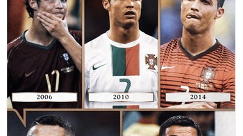 Walau Ronaldo tampaknya masih akan lanjut main sepakbola, banyak netizen tetap merasa ini adalah akhir dari sebuah era. Ini adalah Piala Dunia terakhir Ronaldo dan dia juga baru saja didepak dari MU. Foto: Twitter