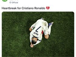 Ronaldo Menangis Piala Dunia Berakhir Tragis
