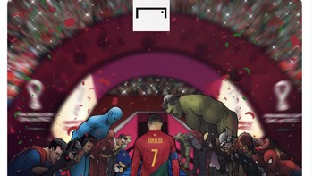 Tahun 2022 memang benar-benar tidak ramah bagi seorang Ronaldo. Foto: Twitter