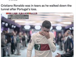 Ronaldo Menangis Piala Dunia Berakhir Tragis