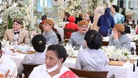 Adapun para menteri yang hadir antara lain, Menteri Kesehatan Budi Gunadi Sadikin, Menteri Pendidikan, Kebudayaan, Riset, dan Teknologi Nadiem Makarim Menteri Koordinator Bidang Perekonomian Airlangga Hartarto, Menteri Komunikasi dan Informatika Johnny G. Plate, Menteri Perindustrian Agus Gumiwang Kartasasmita.