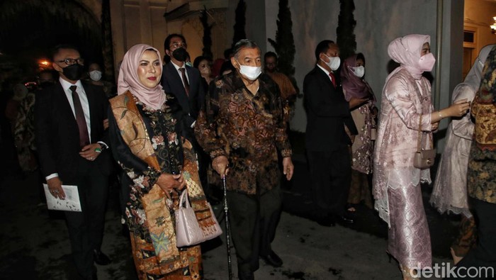 Momen Prabowo Sri Mulyani Hadiri Resepsi Pernikahan Kaesang Erina