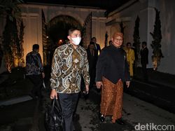 Momen Prabowo-Sri Mulyani Hadiri Resepsi Pernikahan Kaesang-Erina