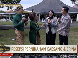 Hadiri Resepsi Kaesang, Omesh: Gimana Bro Tangan Pegel?