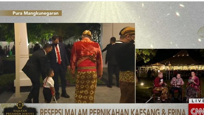 Panembahan Al Nahyan tiba di Puro Mangkunegaran, Minggu (11/12/2022) malam. Panembahan Al Nahyan tiba di Puro Mangkunegaran, Minggu (11/12/2022) malam.
