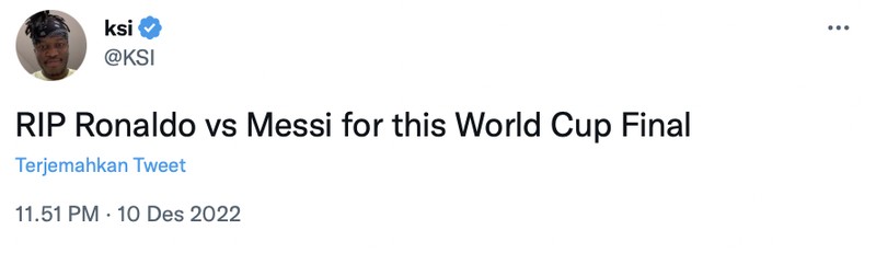 Meme Cristiano Ronaldo vs Lionel Messi di Piala Dunia 2022