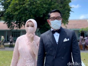 Pesan dan Doa Ridwan Kamil untuk Kaesang dan Erina