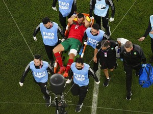 Maroko ke Semifinal Piala Dunia 2022, Kaptennya Cedera