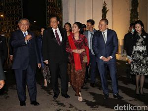 Momen Hangat SBY Hadir di Tasyakuran Malam Kaesang-Erina
