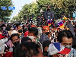 Suasana Loji Gandrung Jelang Kirab Pernikahan Kaesang-Erina