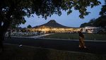 Suasana Resepsi Malam Pernikahan Kaesang-Erina di Pura Mangkunegaran