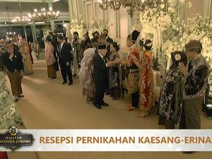 Hadiri Tasyakuran Kaesang, Wapres Maruf Amin Tiba di Puro Mangkunegaran