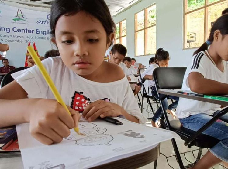 Yuk! Lihat Anak-anak Belajar di Learning Center Pertama Sumba Barat