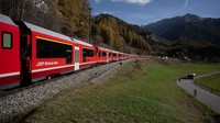 Begini penampaan kereta terpanjang di dunia buatan Swiss.