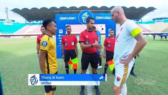 Bhayangkara FC Vs PSM Makassar pada laga pekan ke-14 Liga 1 2022/2023.