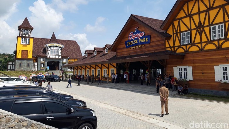 Cepogo Cheese Park, tempat wisata baru di Boyolali. Foto diambil Senin (12/12/2022).