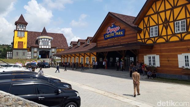 Cepogo Cheese Park, tempat wisata baru di Boyolali. Foto diambil Senin (12/12/2022).