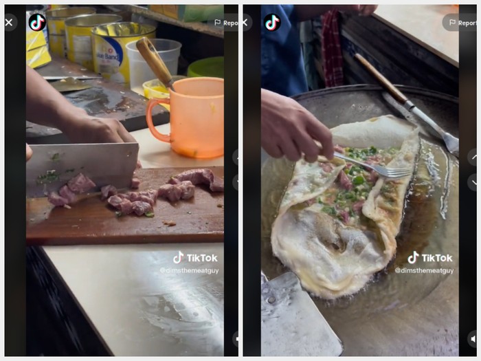 Dims The Meat Guy tantang penjual martabak bikin martabak telur campur wagyu A5