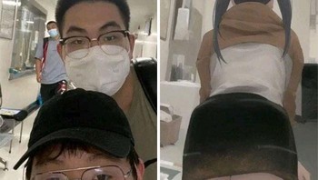Kepala jadi pantat.  Foto: Boredpanda