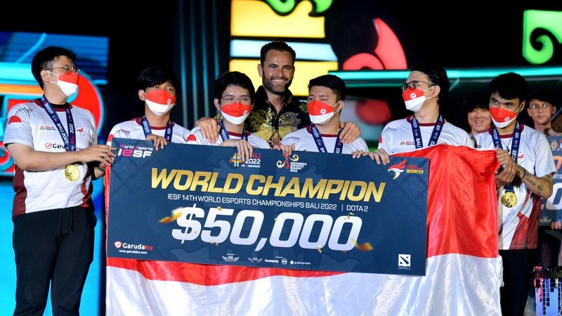 Indonesia Esport Summit 2022 resmi usai. Sebagai tuan rumah, Indonesia menjadi juara umum di agenda utamanya, IESF 14th World Esports Championships Bali 2022.