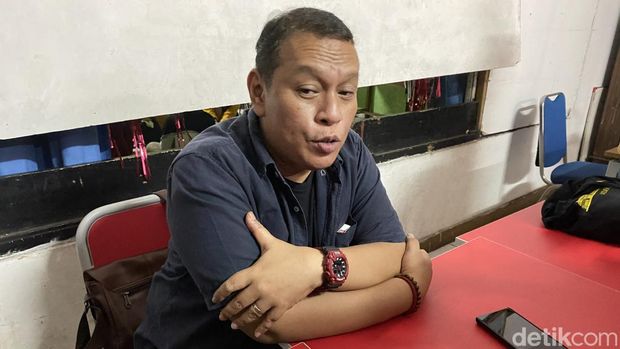 Ketua Fraksi PDIP DPRD Kota Depok Ikravany Hilman (Devi P/detikcom)