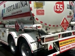 Mobil Pertamina di Pinrang Nyaris Terbakar gegara Rem Bermasalah