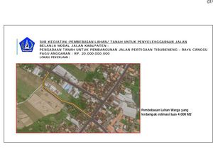 Pembebasan Lahan untuk Shortcut Canggu Berjalan Alot
