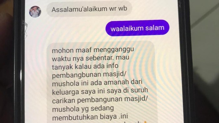 Penipuan pengatasnamakan Bupati Pinrang Irwan Hamid.