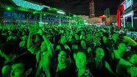 Penonton yang datang ke DWP 2022 berasal dari berbagai negara. Foto: Ari Saputra/detikcom