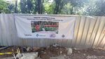 Potret Tebet Eco Park Dipasangi Pagar