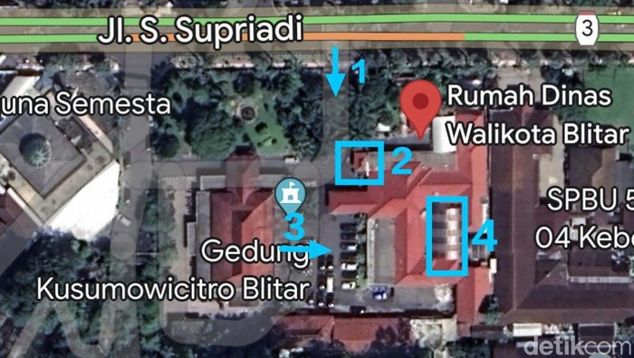 Rumdin wali kota blitar dirampok