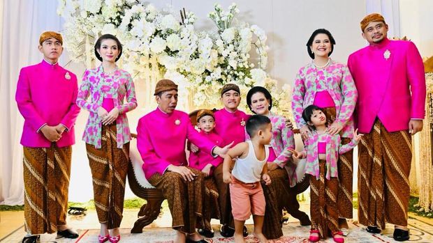 Selvi Ananda di Pernikahan Kaesang dan Erina.