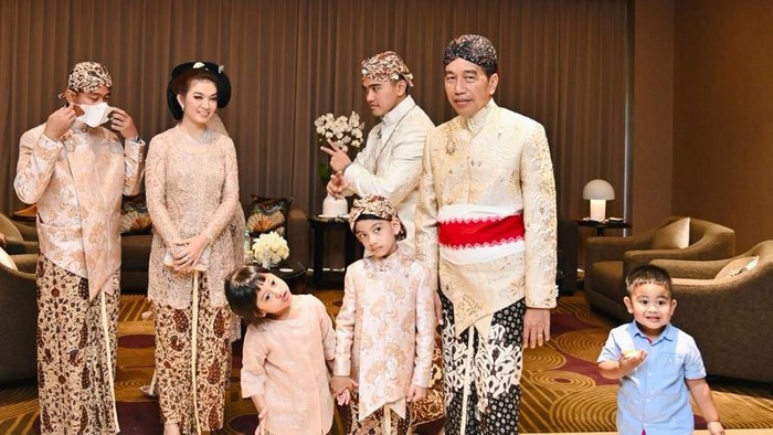 Selvi Ananda di Pernikahan Kaesang dan Erina.
