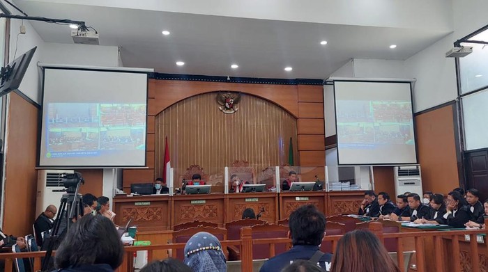 Sidang Bharada Eliezer, Bripka Ricky dan Kuat Maruf (Zunita-detikcom)