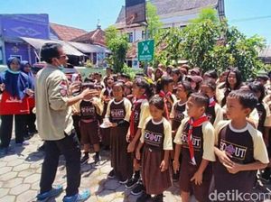 Siswa SD di Banyuwangi Diajari Mitigasi Bencana