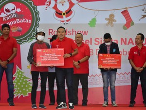 Telkomsel Gelar Roadshow Berbagi Kasih Tanpa Batas di Momen Natal 2022