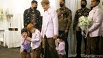 Tingkah Lucu Cucu-cucu Presiden Jokowi di Pernikahan Kaesang-Erina