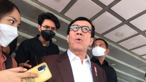 Menteri Hukum dan HAM (Menkumham) Yasonna Laoly.