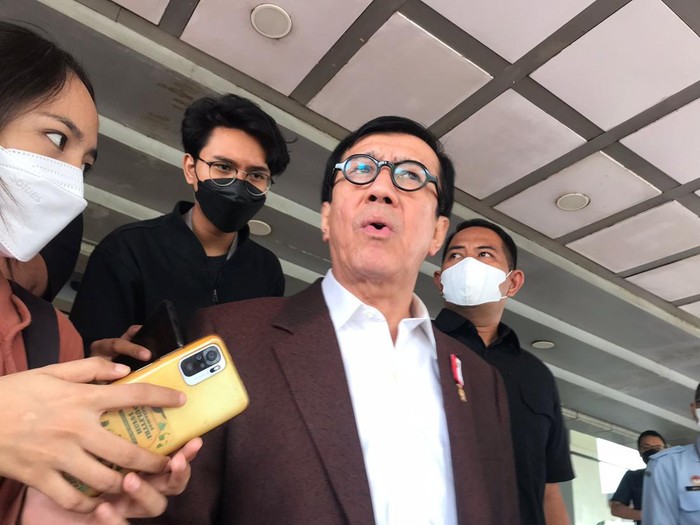 Menteri Hukum dan HAM (Menkumham) Yasonna Laoly.