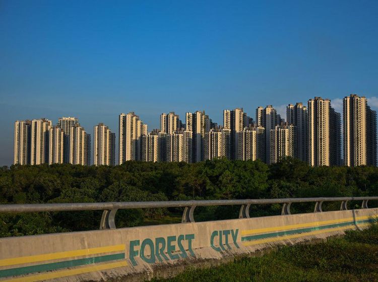 Penampakan Kota Hantu di Malaysia yang Dibangun China Country Garden
