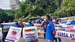 Demo Peternak Unggas yang Sebut Harga Ayam Kemurahan