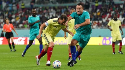 Aksi Pemain Legendaris Merumput Jelang Semifinal Piala Dunia 2022