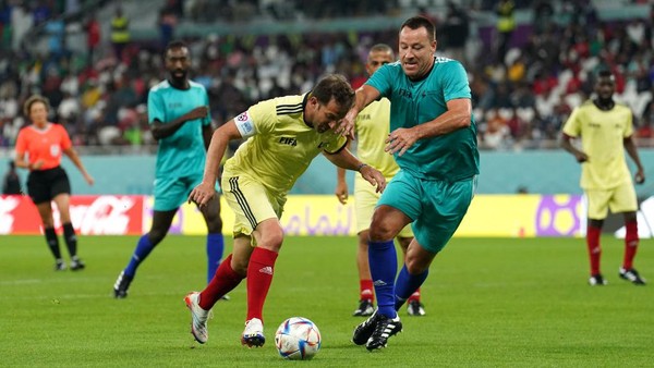 Aksi Pemain Legendaris Merumput Jelang Semifinal Piala Dunia 2022