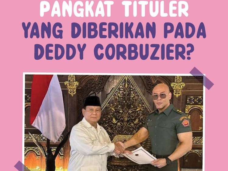 Infografis: Apa Itu Pangkat Tituler yang Diberikan pada Deddy Corbuzier?