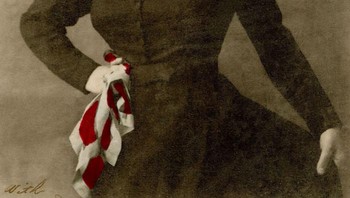 Perawat Jepang Berpakaian Hitam Selama Perang Rusia-Jepang, 1905 Foto: Reddit via Boredpanda